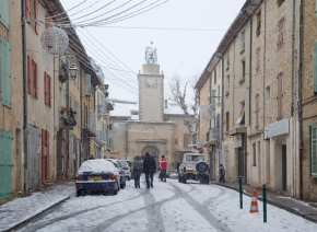 La neige à Peyrolles 5